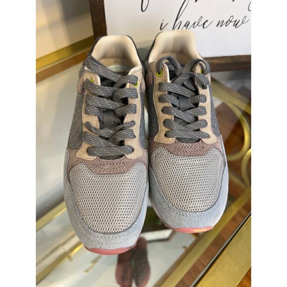 NEW Hoff Antwerp Sneakers Shoes Suede Leather Colorblock Size: 6 - Picture 5 of 11